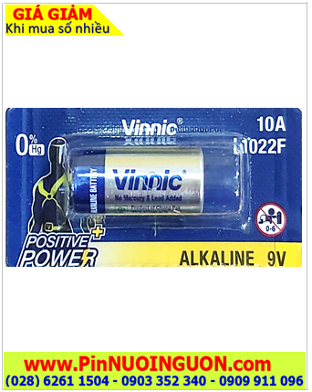 Vinnic 10A L1022F _Pin 9v Alkaline Vinnic 10A 1022F _Pin Remote cửa |HÀNG CÓ SẲN